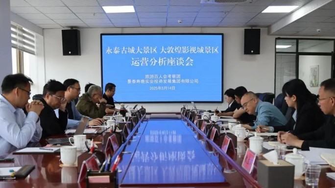 【“三抓三促”行動進行時】旅游百人會專家團受邀來景調研文旅運營管理工作